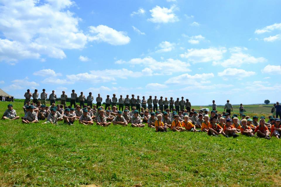 Sint-Martinus den XIIde - Kamp Curfoz 2013 bezoekdag